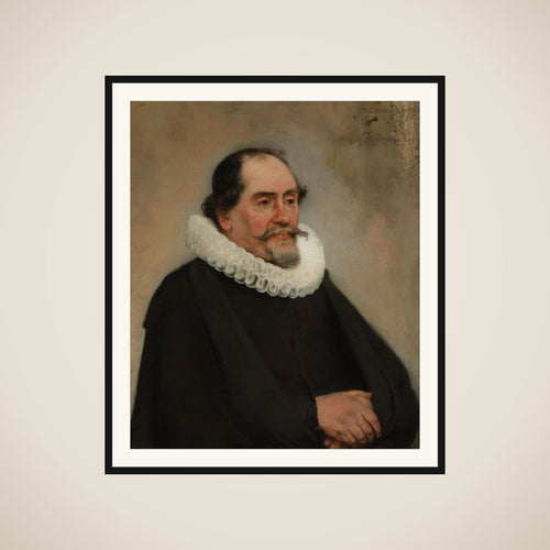 Abraham de Potter (1592-1650). Amsterdam Silk Merchant framed