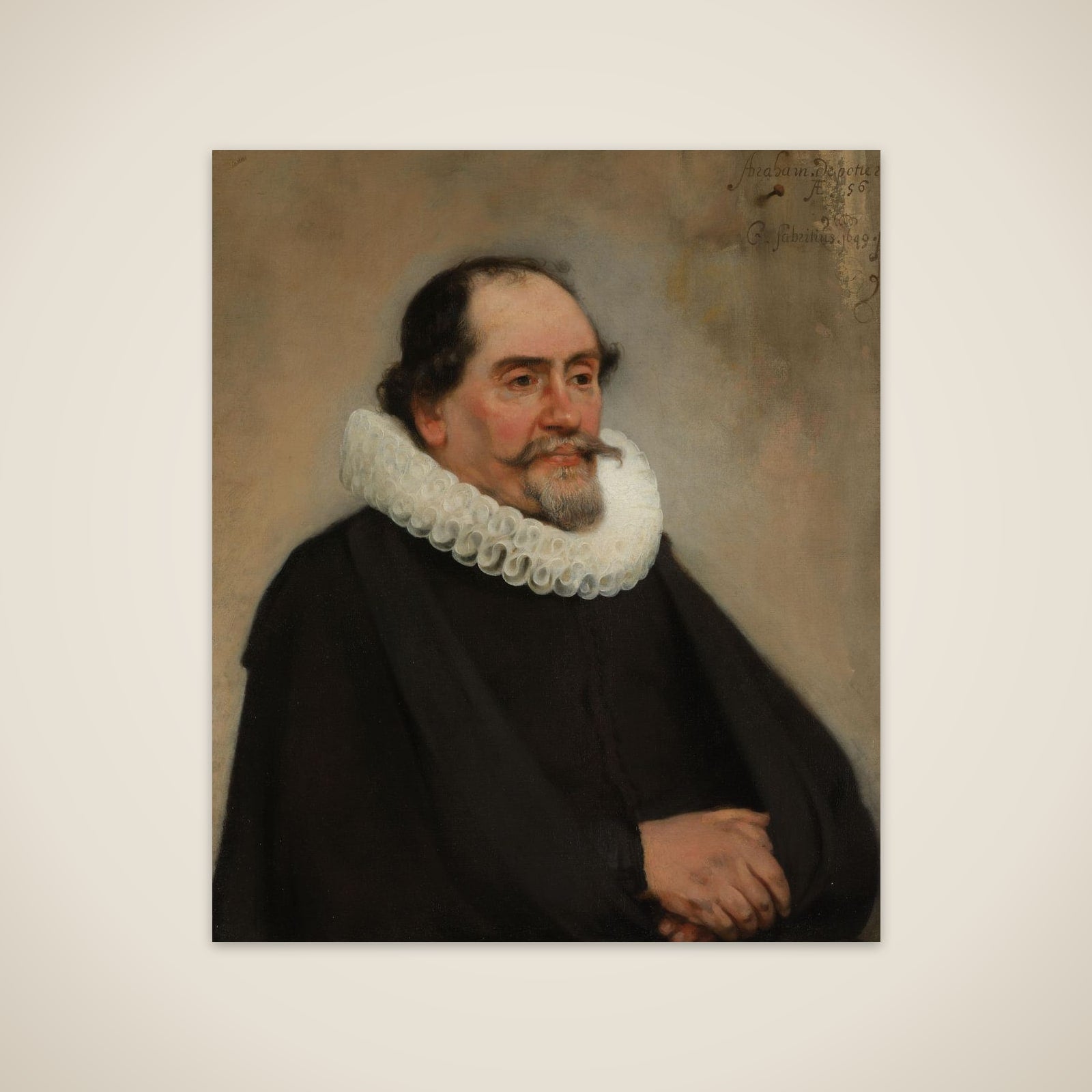 Abraham de Potter (1592-1650). Amsterdam Silk Merchant unframed print