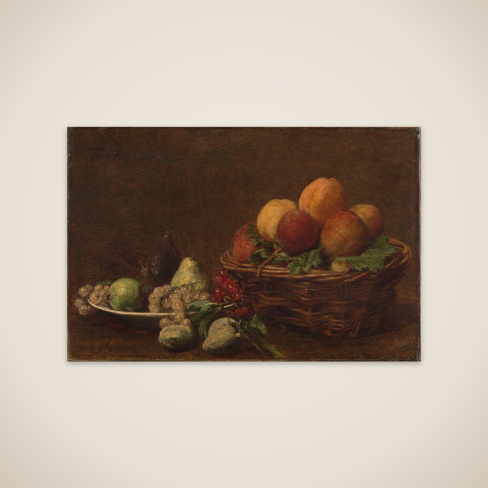 Still Life with Fruit unframed print