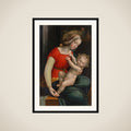 Madonna and Child framed