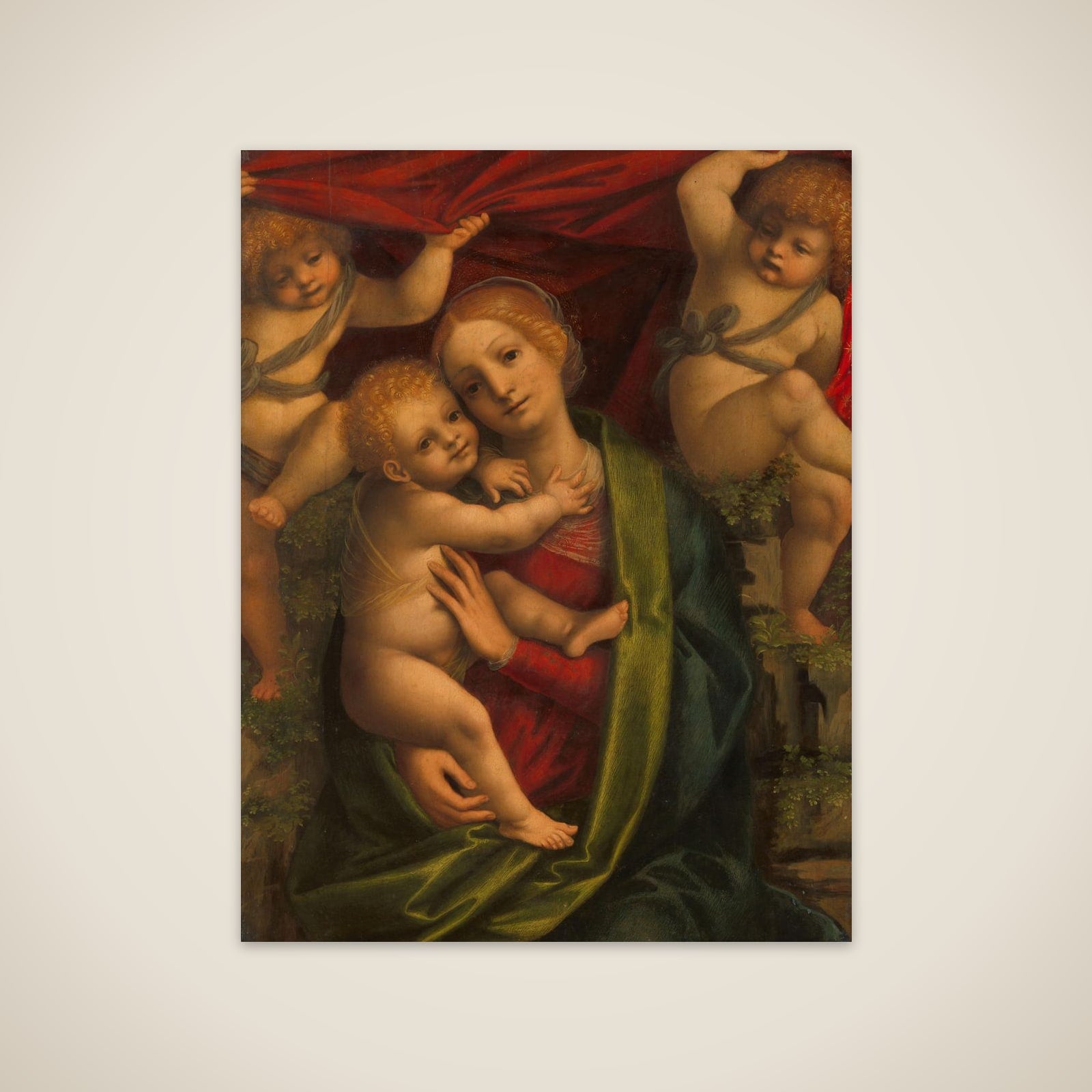 Madonna and Child unframed print