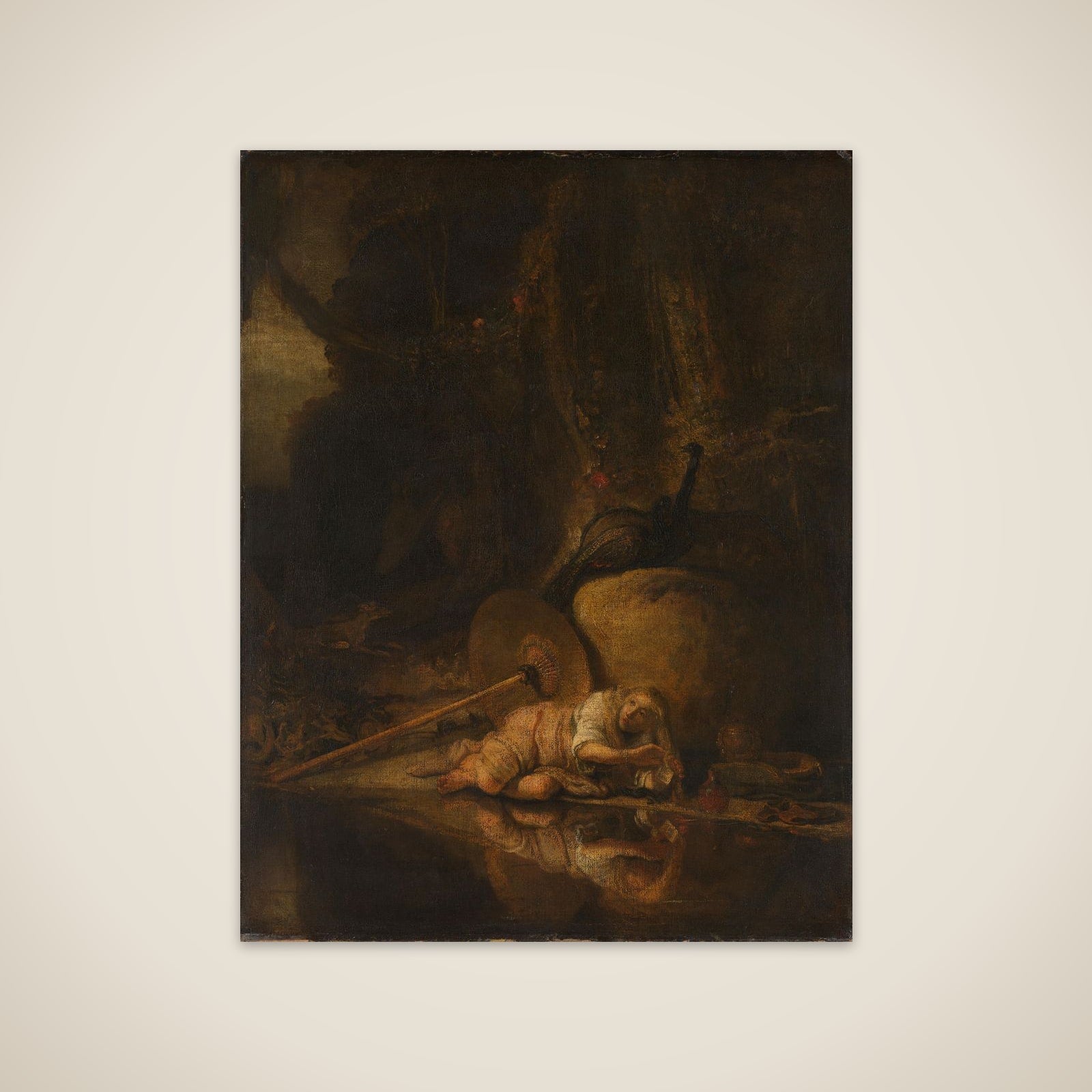 Hera Hiding during the Battle of the Gods and Giants unframed print