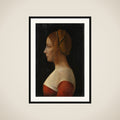 Portrait of a young Woman framed