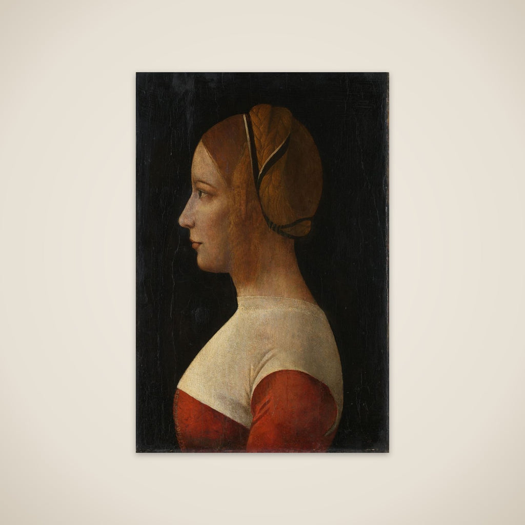 Portrait of a young Woman unframed print