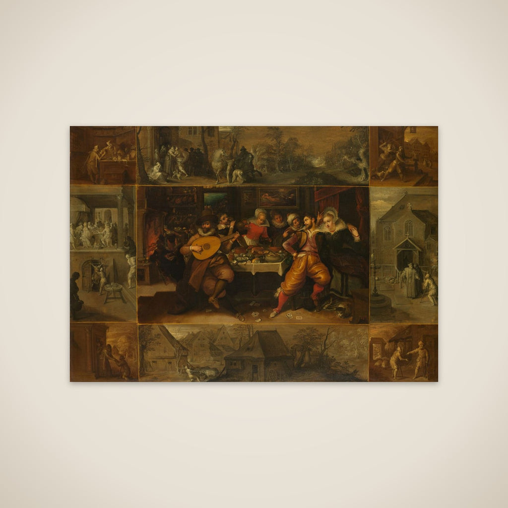 The Parable of the Prodigal Son unframed print