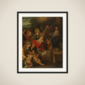 The Holy Kinship framed