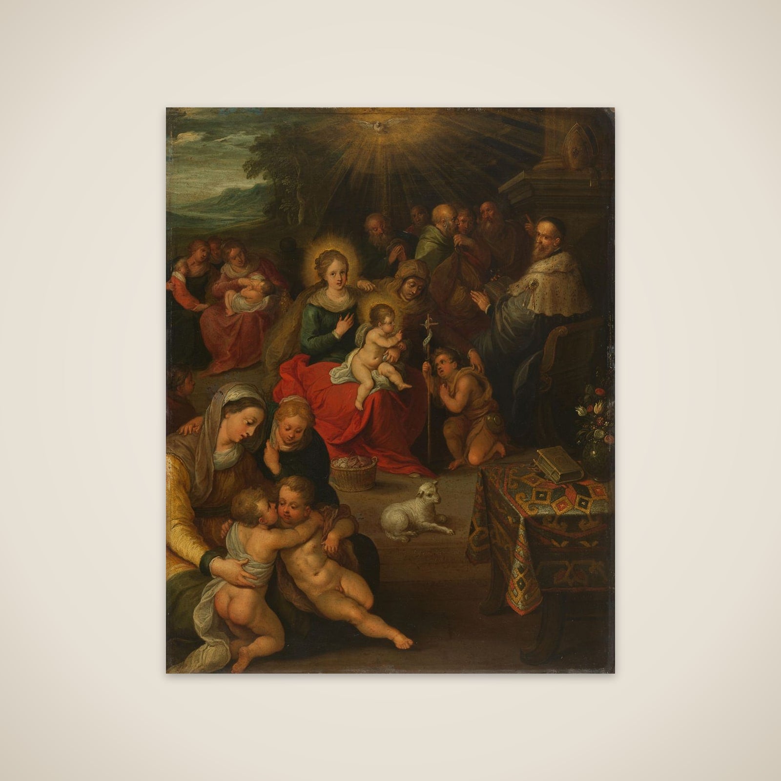 The Holy Kinship unframed print