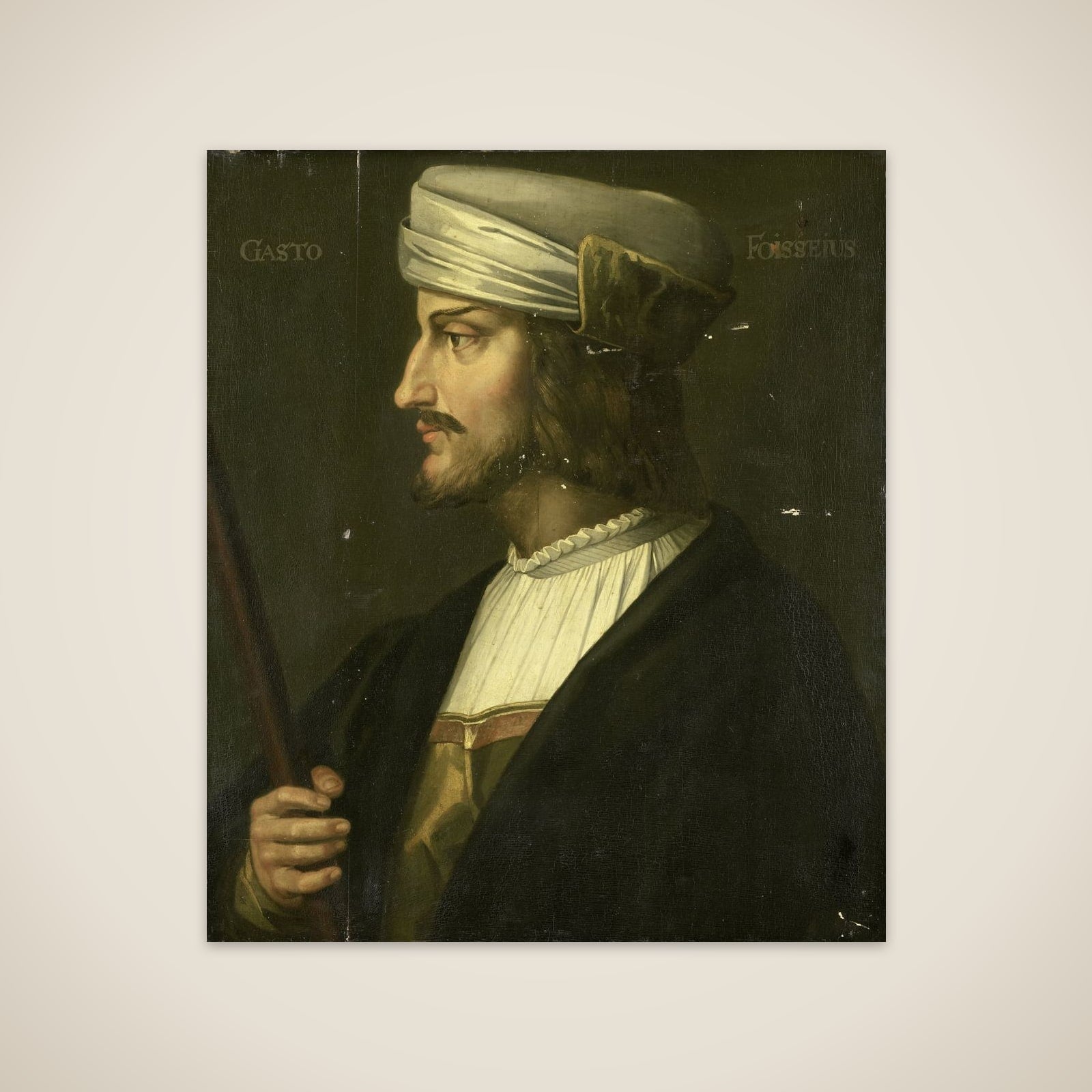 Portrait of Gaston de Foix, French Military Commander unframed print