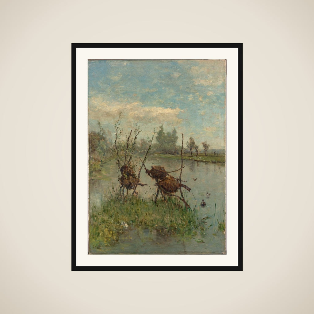 Ducks’ Nests framed