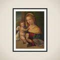 Madonna and Child framed