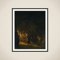 The Arrest of Christ framed