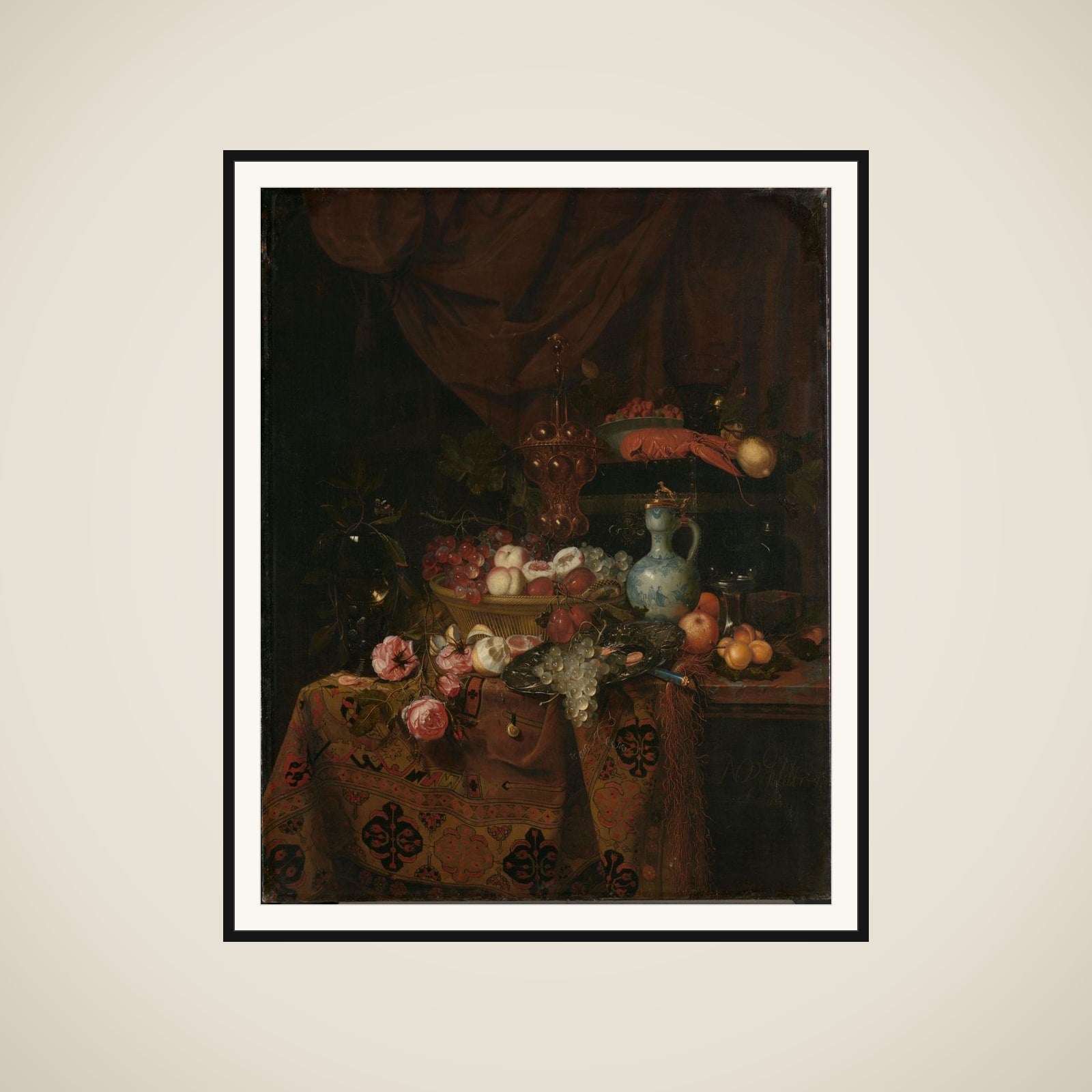 Still Life framed