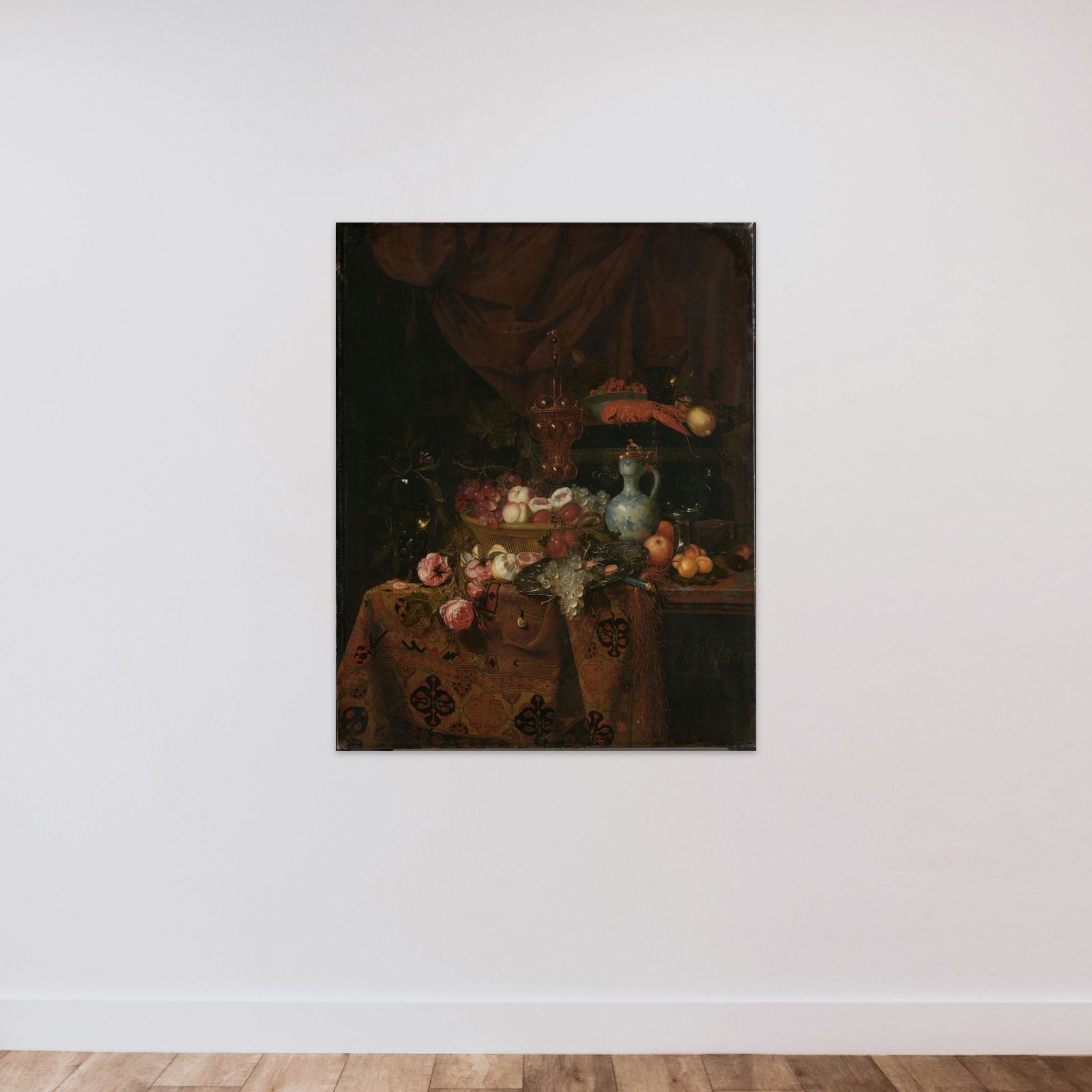 Still Life unframed — shown to scale