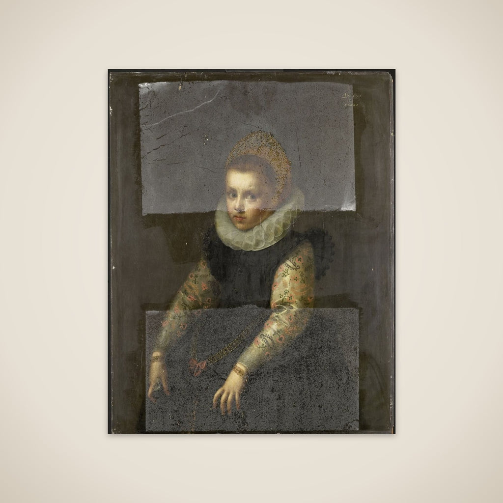 A Sister (b. 1600) of Catharina Fourmenois unframed print