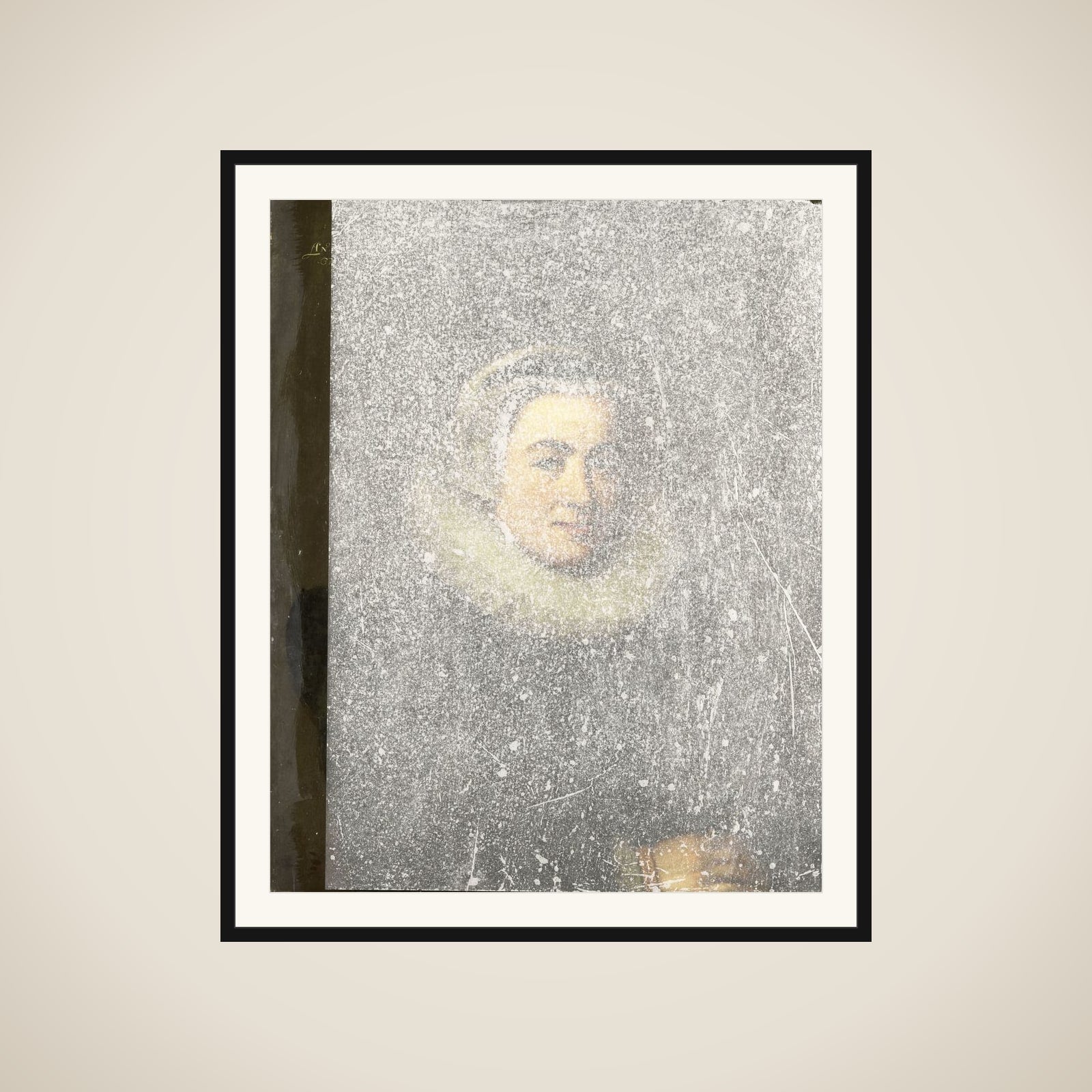 Lucretia Pellicorne (1550-1635), Wife of Gualtero del Prado framed