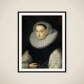 Hortensia del Prado (d 1627) framed