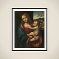 Madonna and Child framed