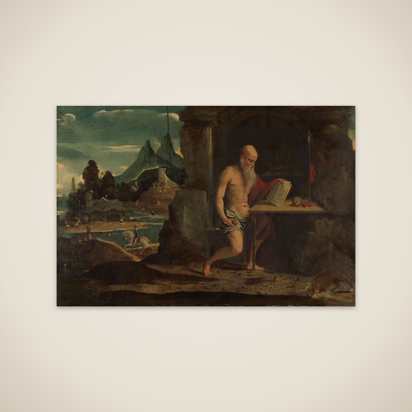 St Jerome unframed print