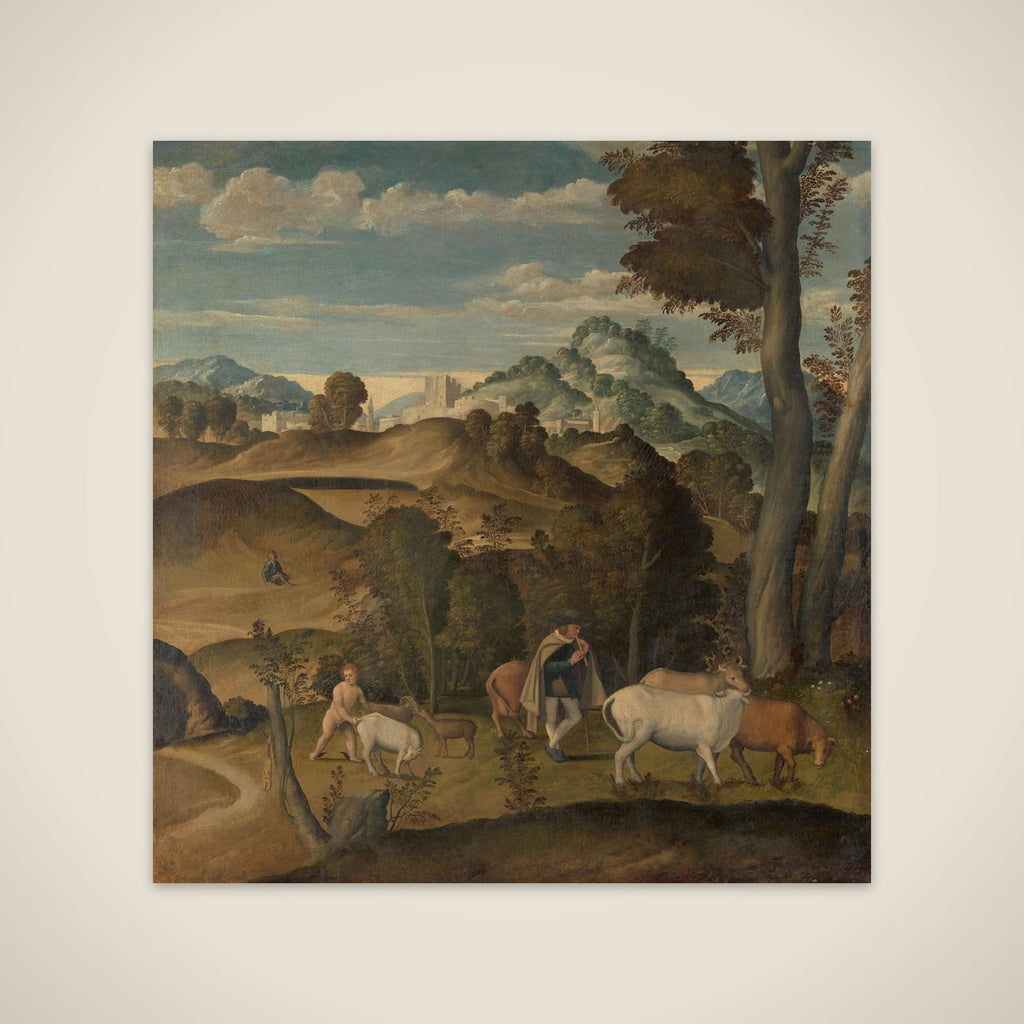 The Young Mercury Stealing Cattle from the Herd of Apollo unframed print