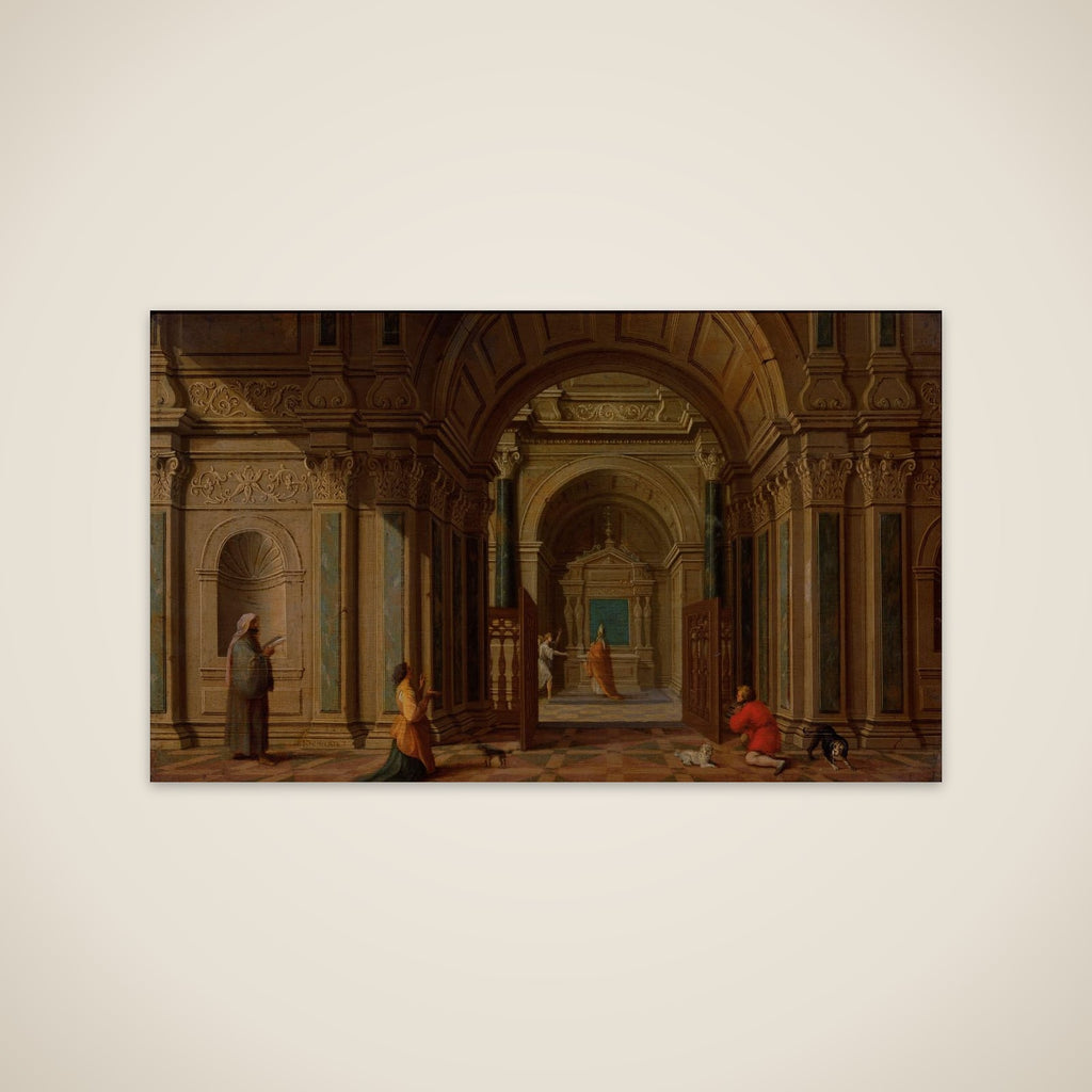 The Archangel Gabriel Appearing to Zacharias unframed print