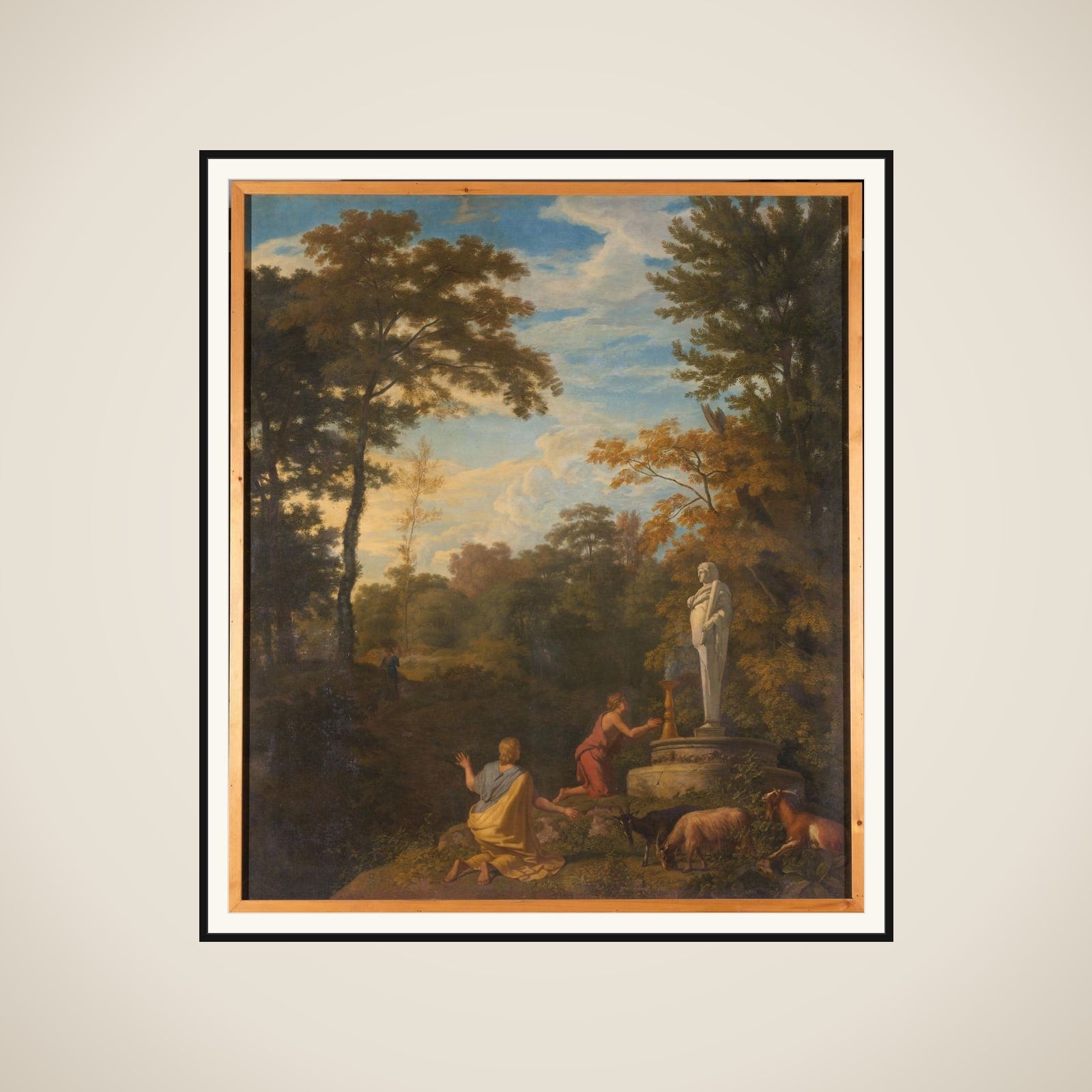 Arcadian Landscape framed