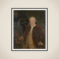 Portrait of Petrus Albertus van der Parra, Governor-General of the Dutch East India Company framed