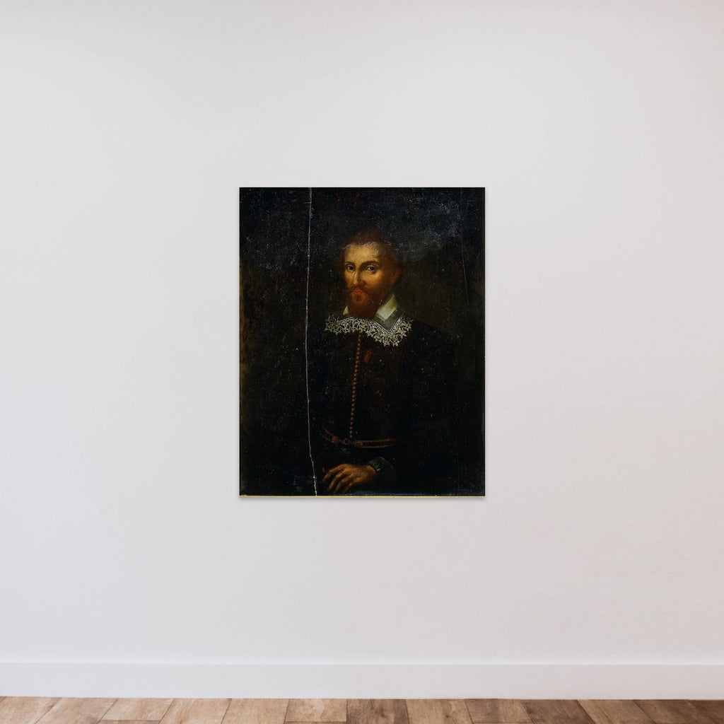 Portrait of Pieter Both, Governor-General of the Dutch East Indies unframed — shown to scale