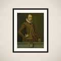Portrait of Gerard Reynst, Governor-General of the Dutch East Indies framed