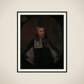 Portrait of Joan Maetsuyker, Governor-General of the Dutch East Indies framed