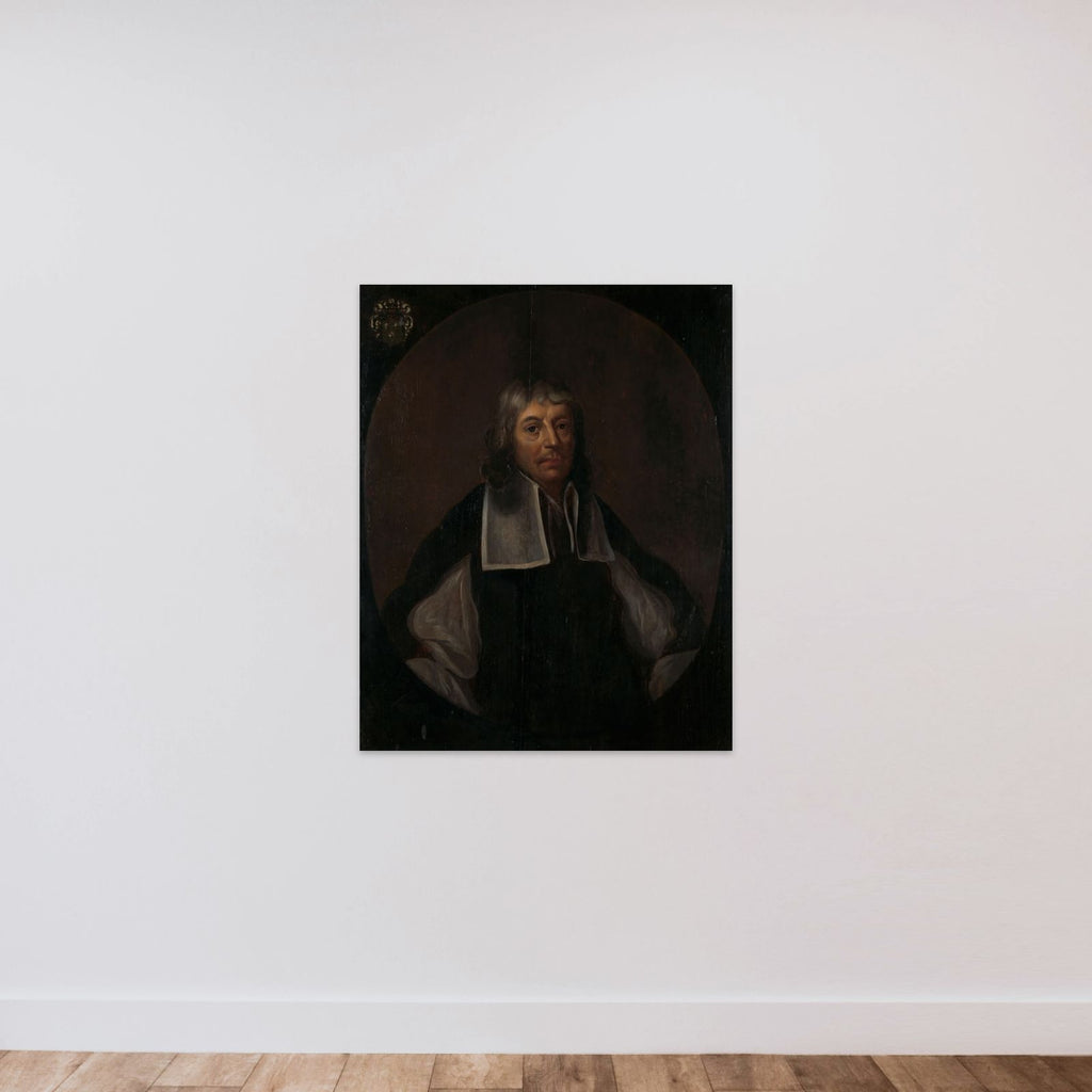 Portrait of Joan Maetsuyker, Governor-General of the Dutch East Indies unframed — shown to scale