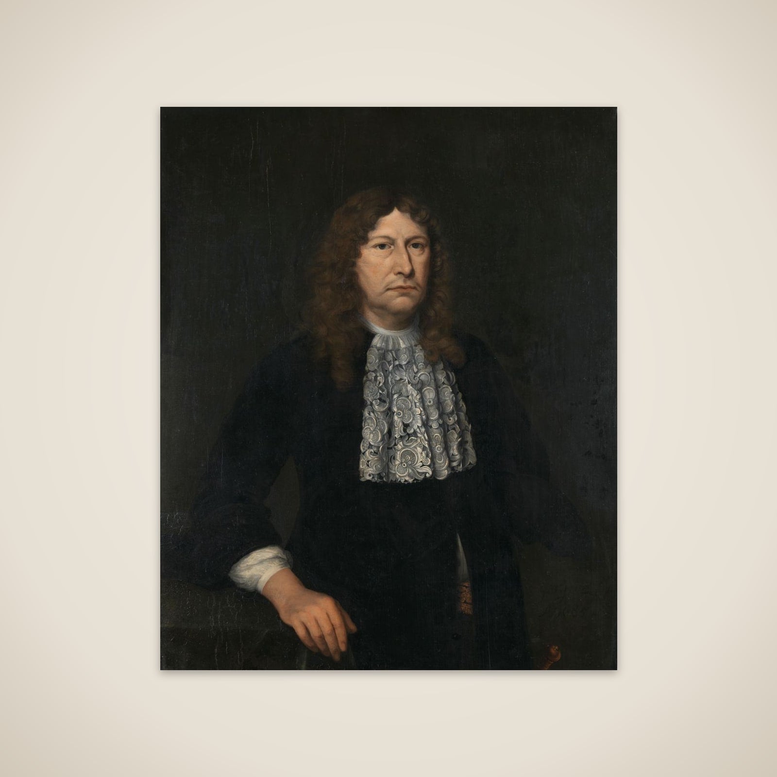 Portrait of Johannes Camphuys, Governor-General of the Dutch East Indies unframed print