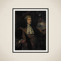 Portrait of Cornelis Speelman, Governor-General of the Dutch East Indies framed