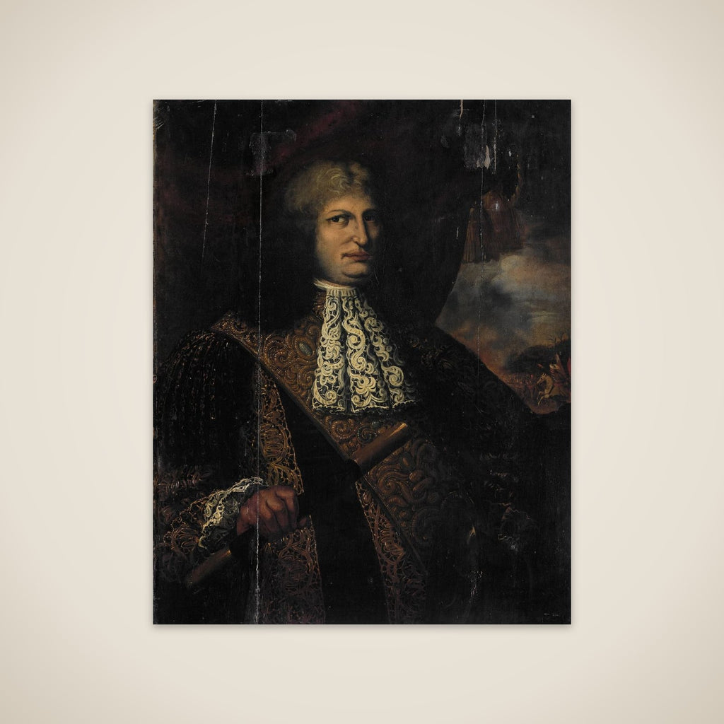 Portrait of Cornelis Speelman, Governor-General of the Dutch East Indies unframed print