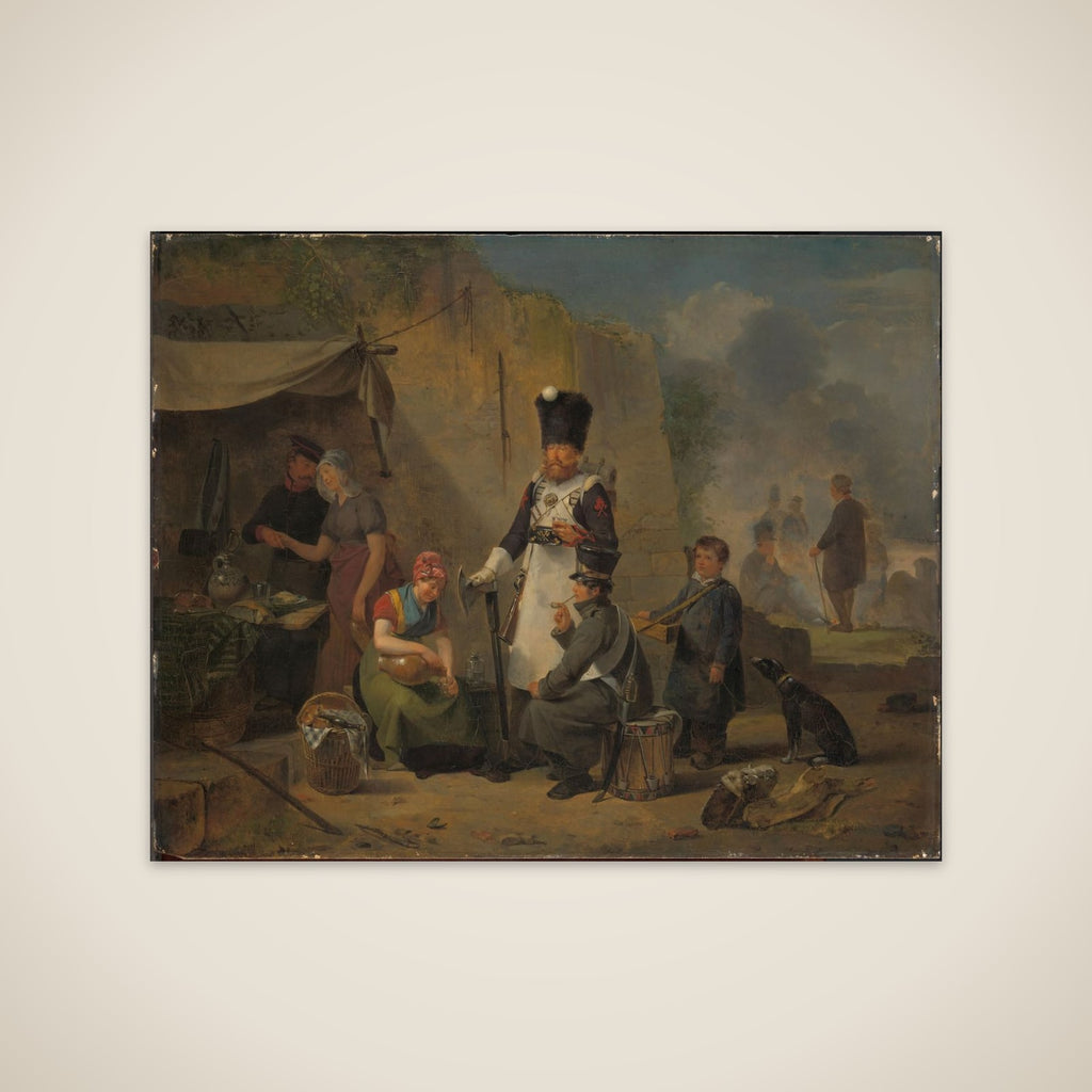 The Camp Follower unframed print