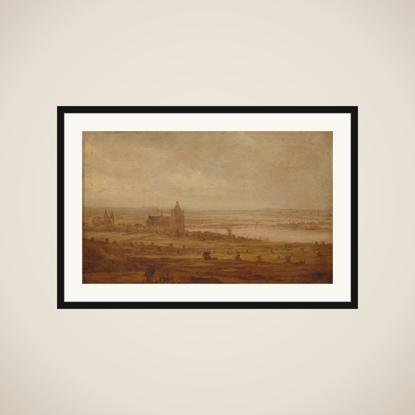 View of Arnhem framed