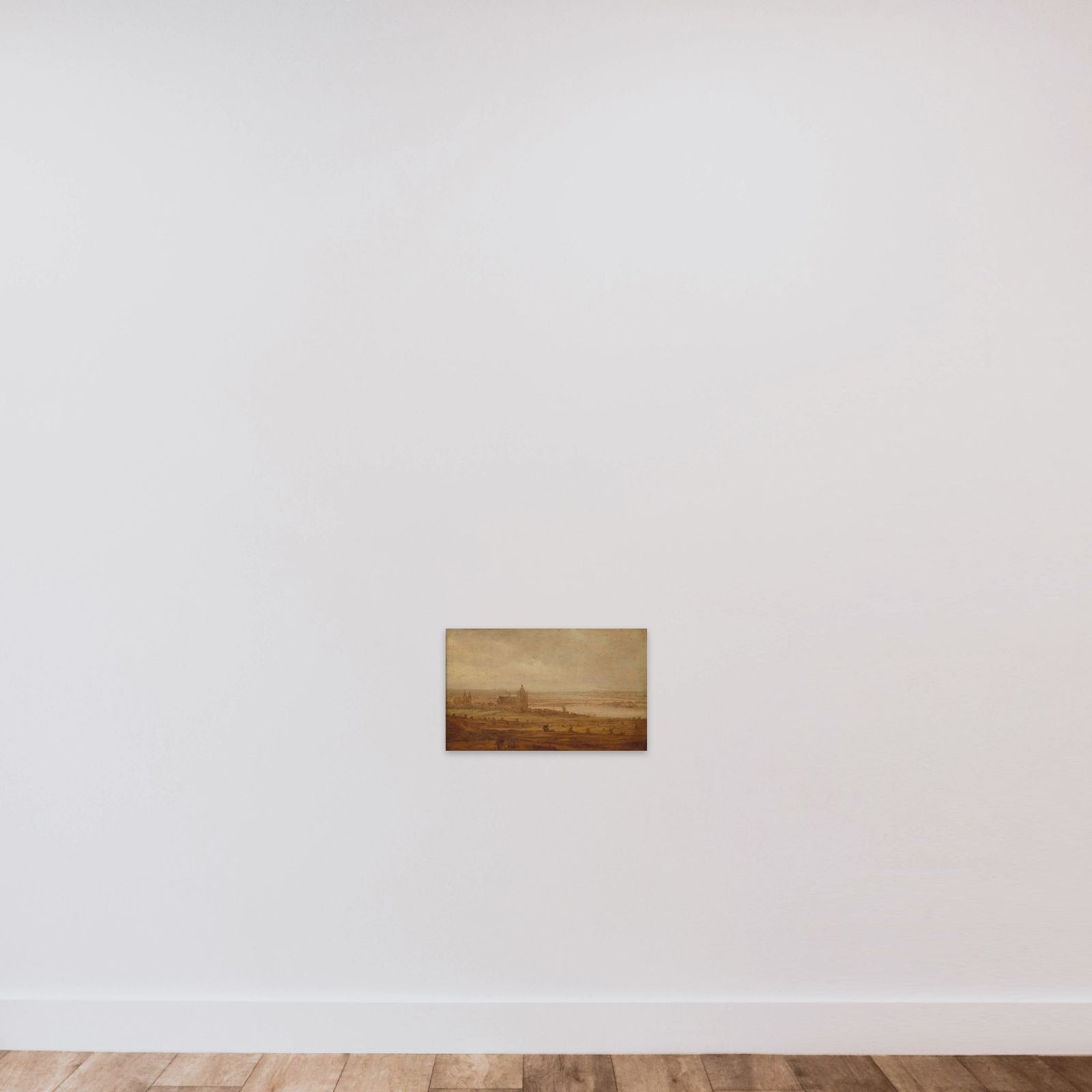 View of Arnhem unframed — shown to scale