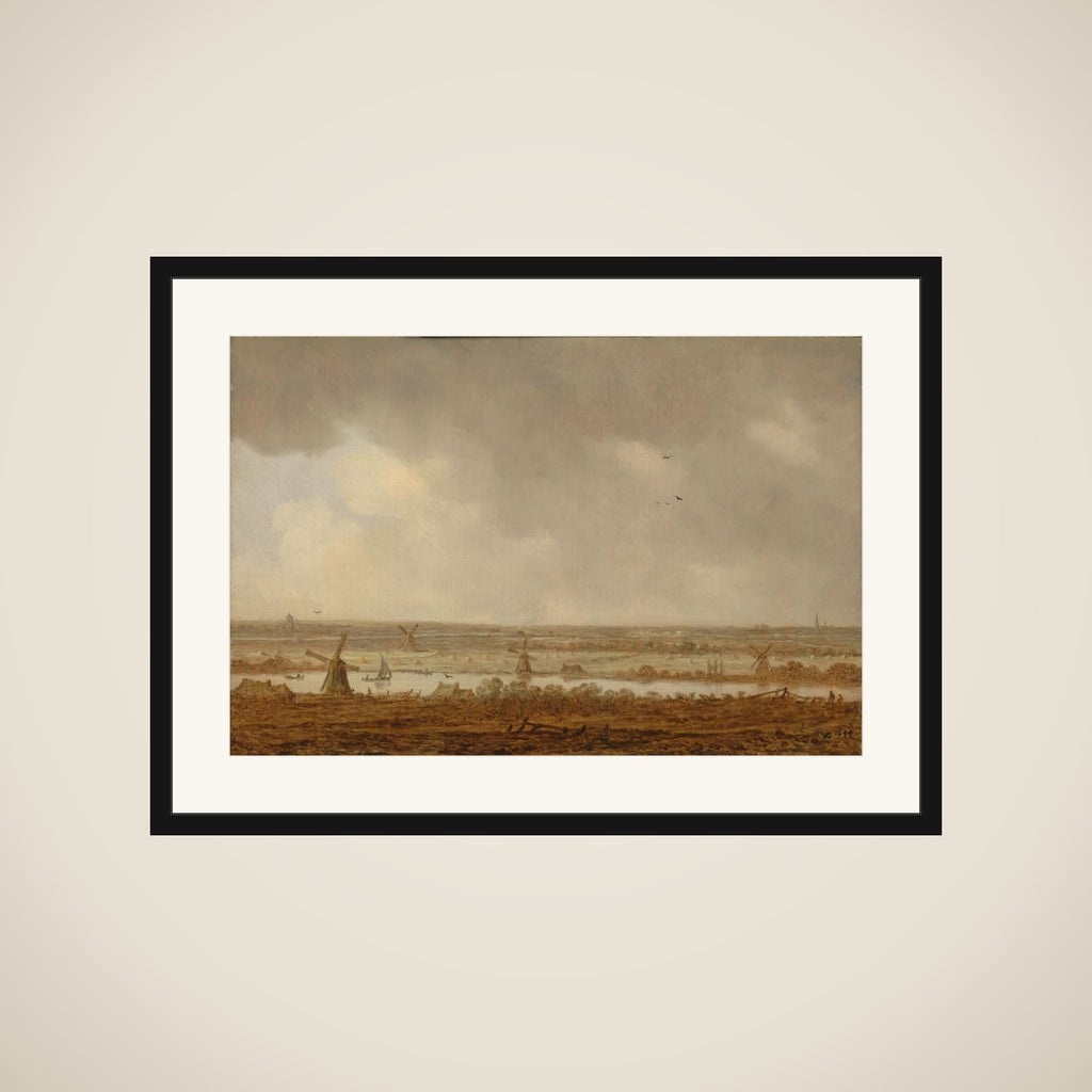Polder Landscape framed