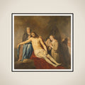 The Lamentation framed