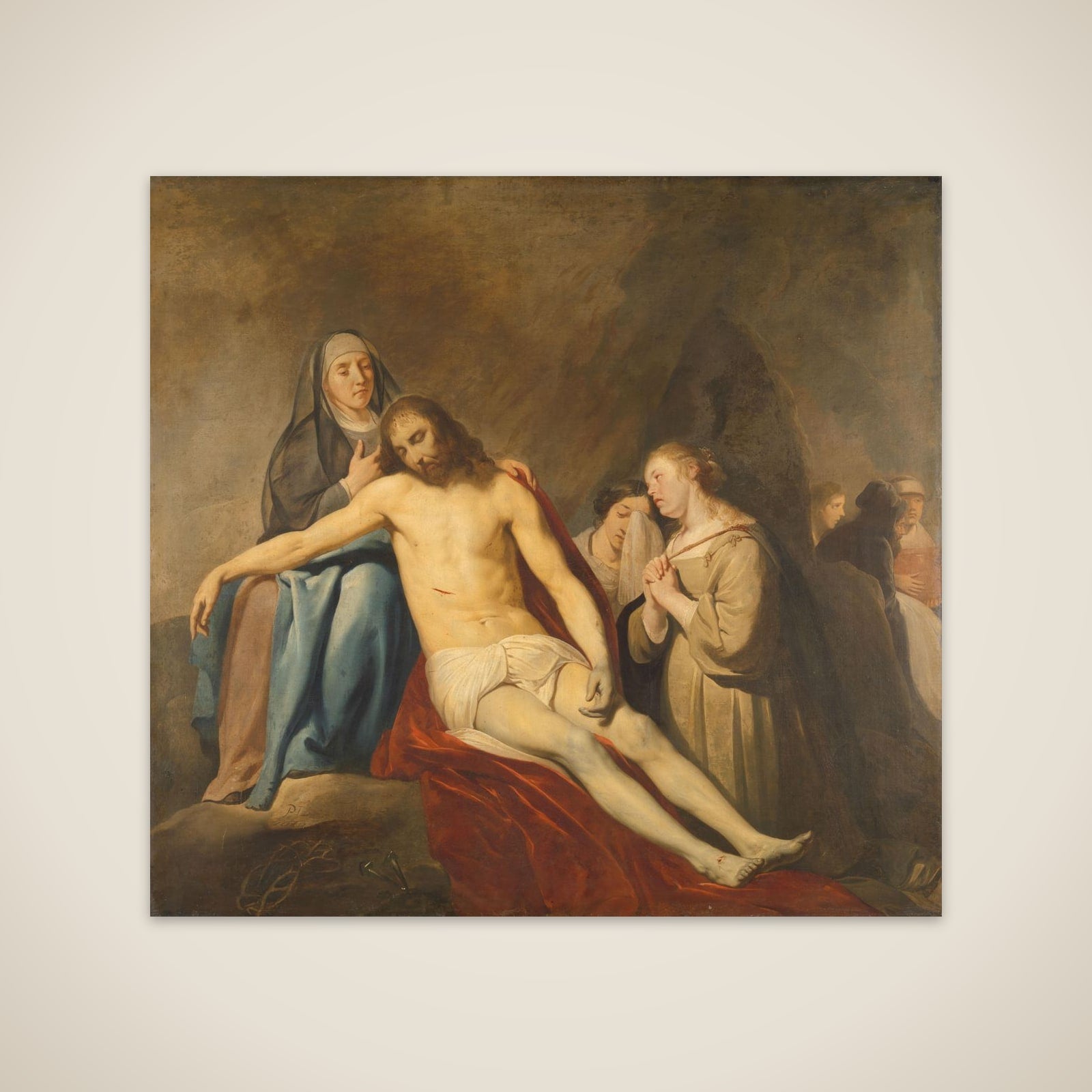 The Lamentation unframed print