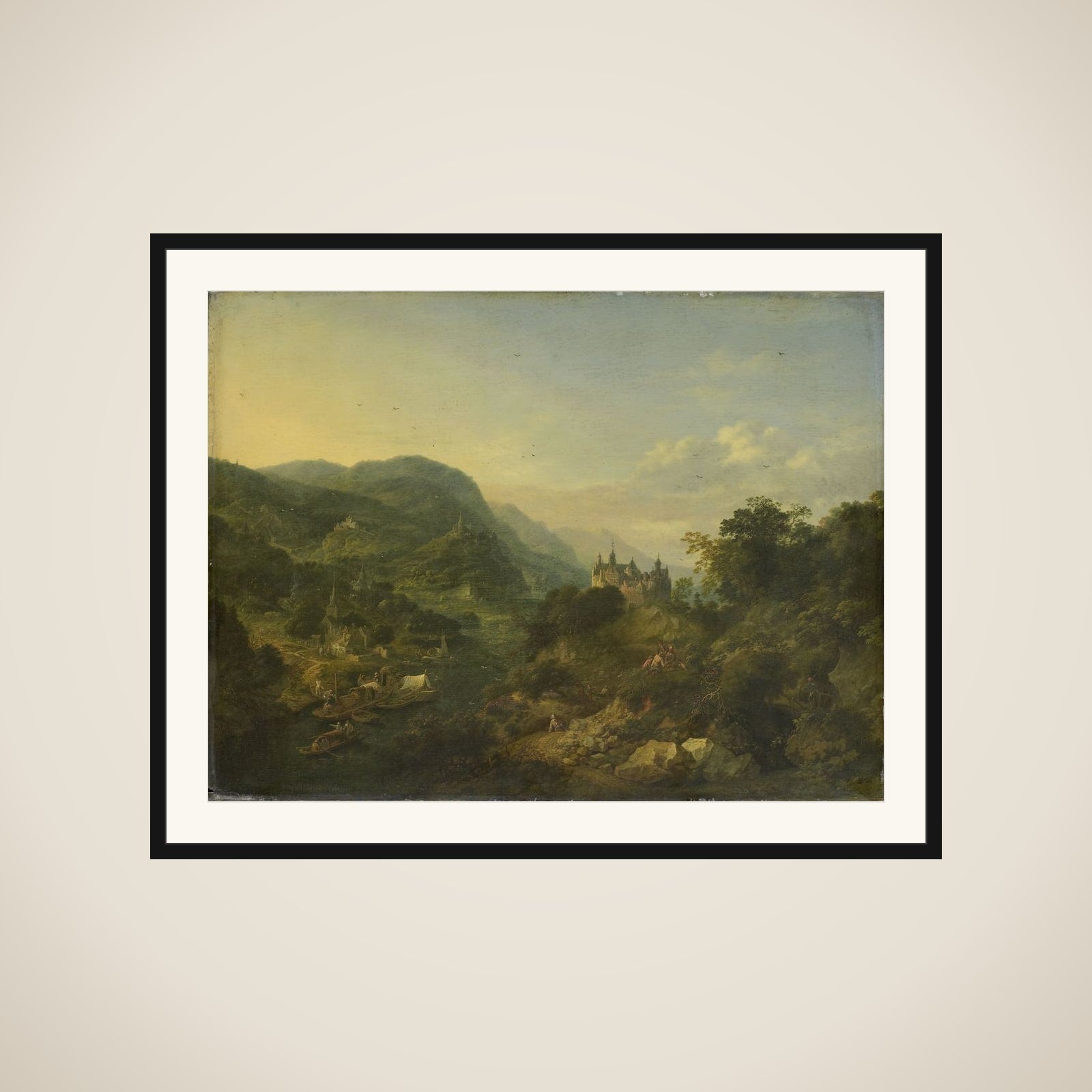 River View framed
