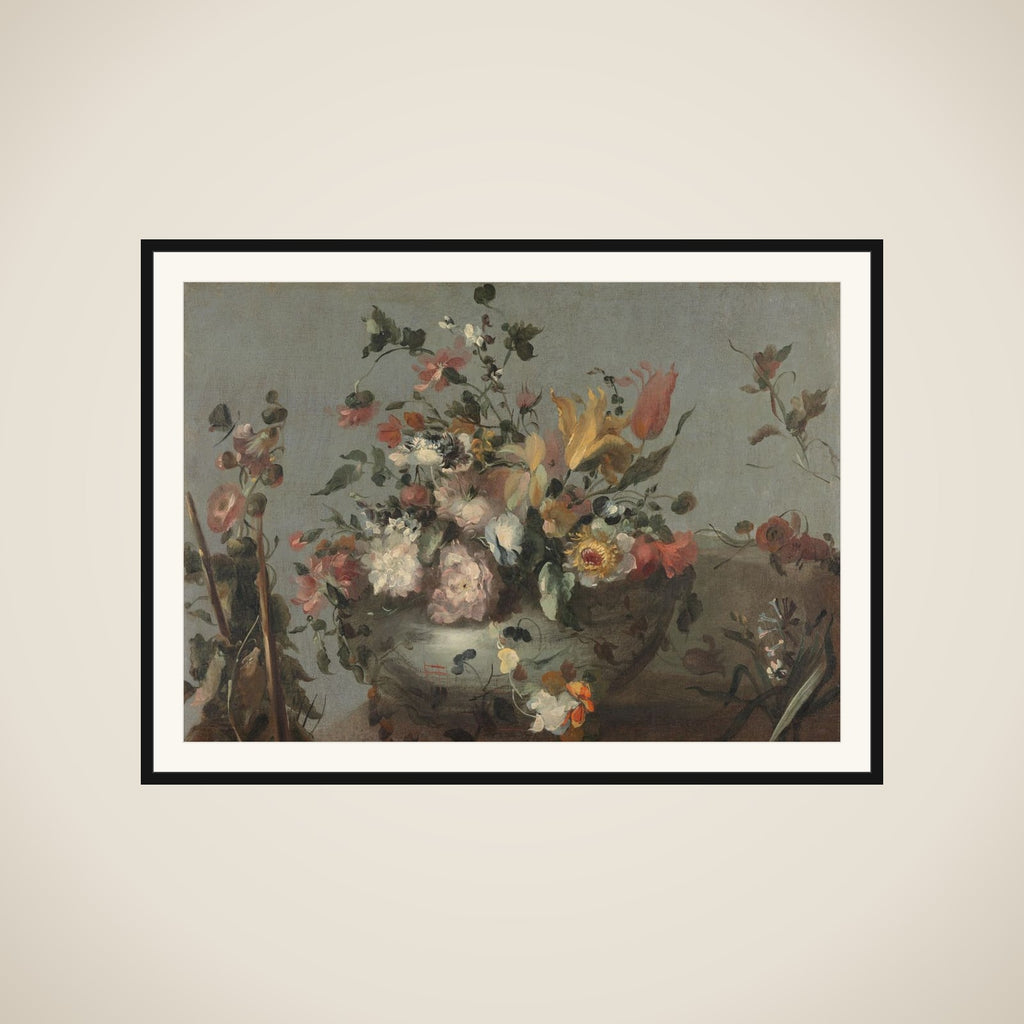 Flowers framed