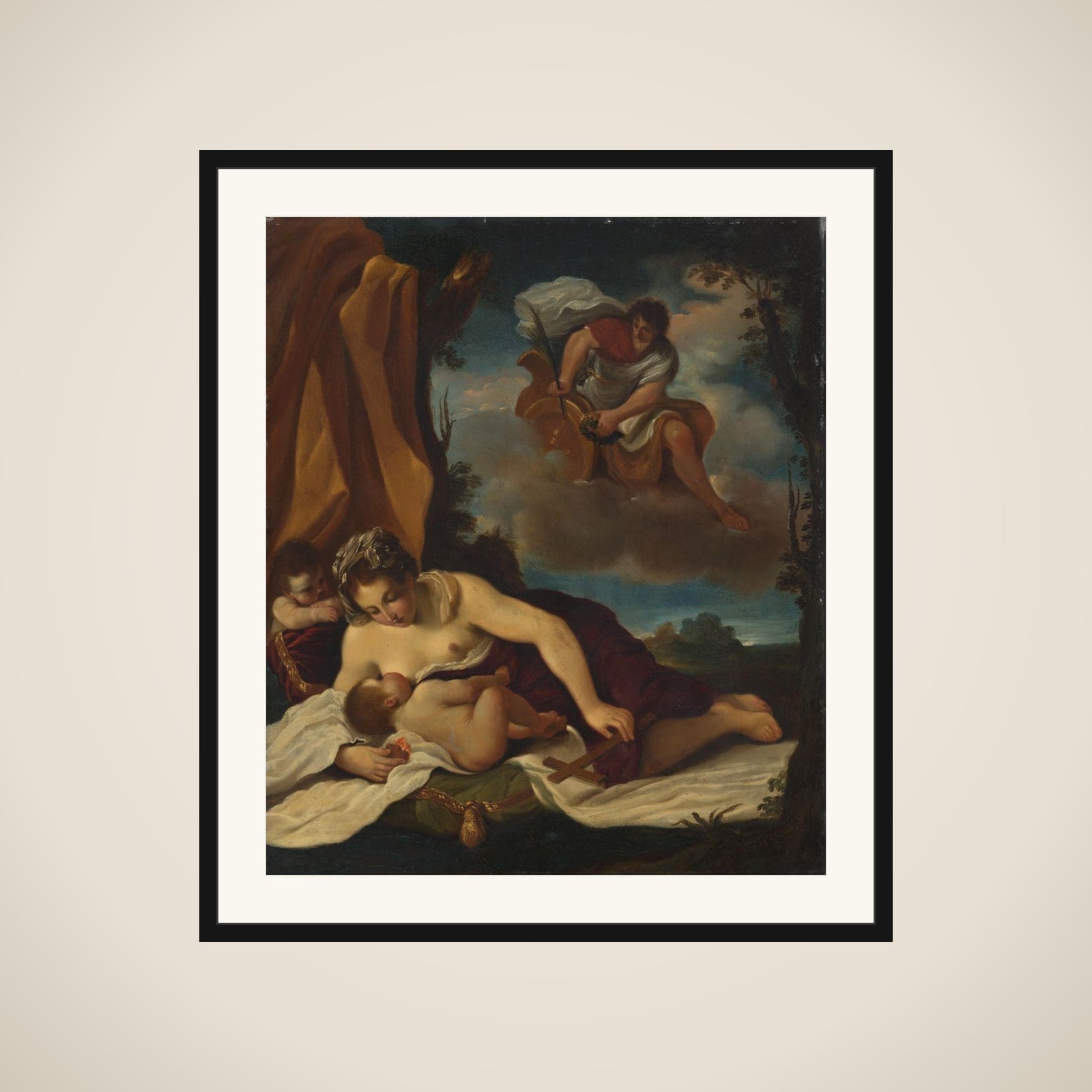 Caritas framed