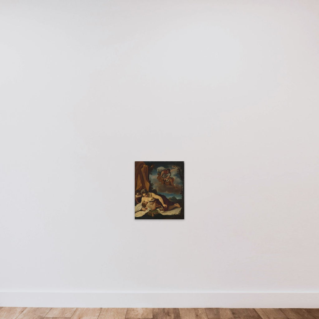 Caritas unframed — shown to scale