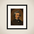 Petrus Franciscus Greive (1811-72), Painter framed
