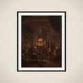 The Night School framed