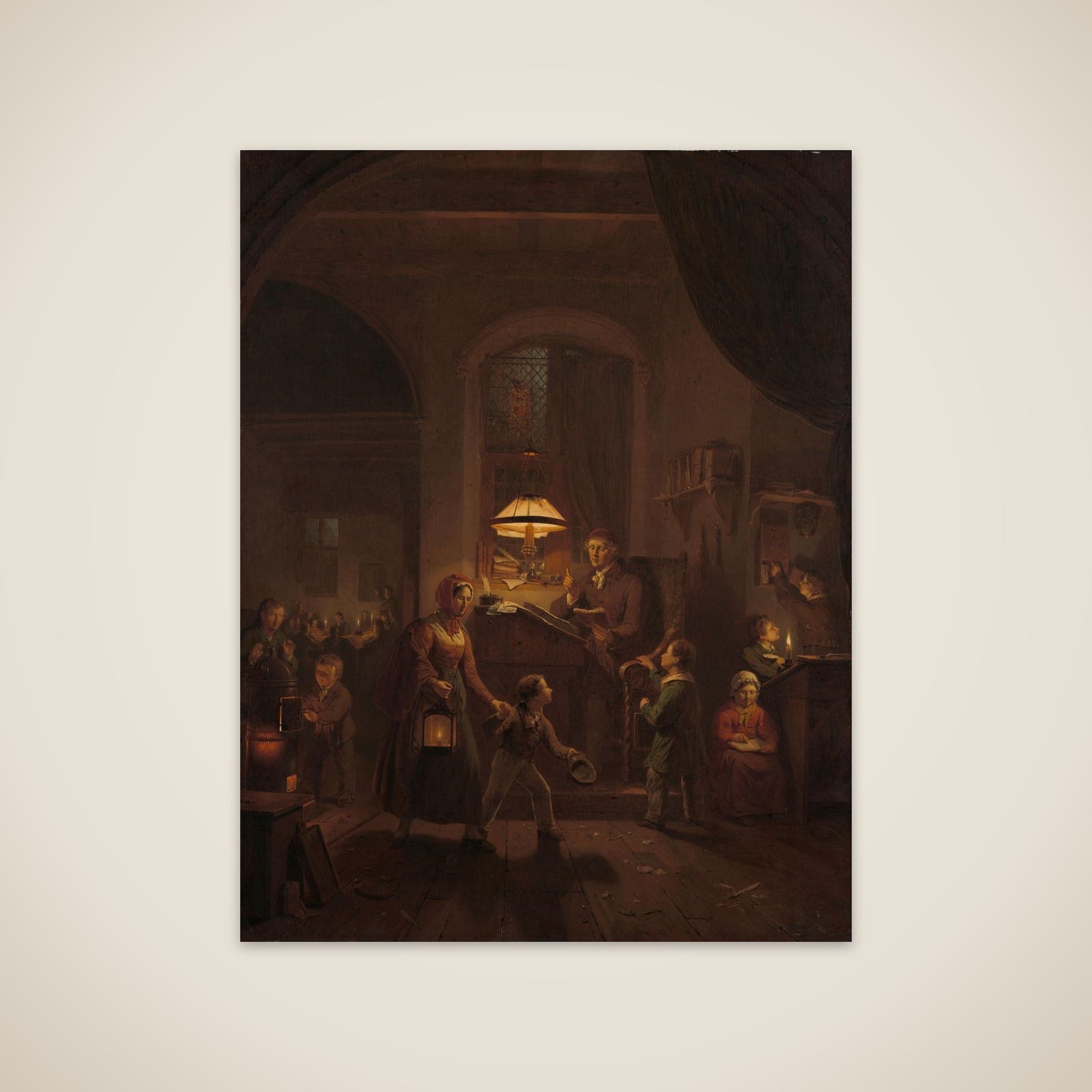 The Night School unframed print