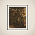 Hunters in the Woods framed