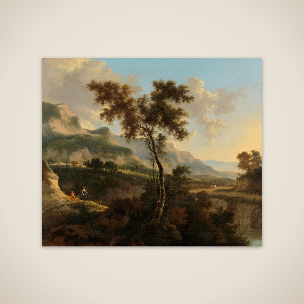 Mountainous Landscape unframed print