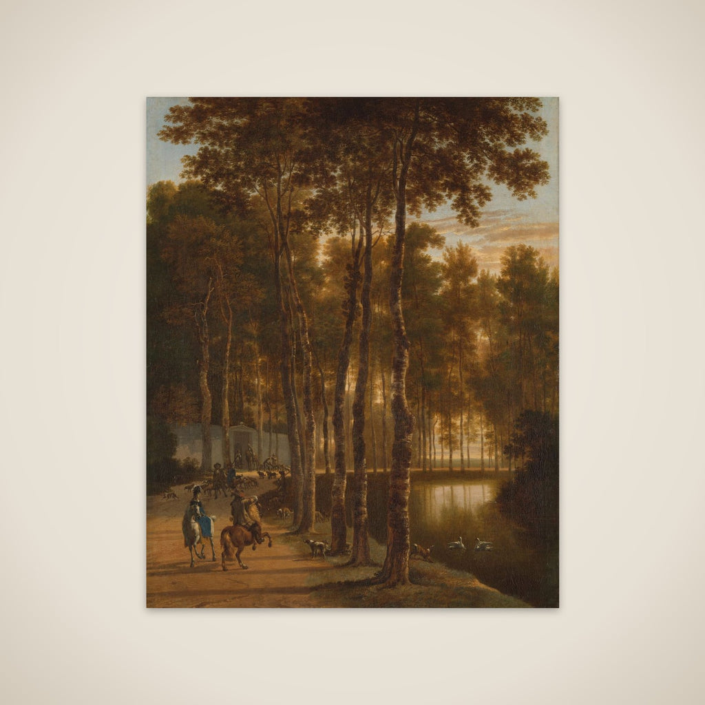 The Avenue of Birches unframed print