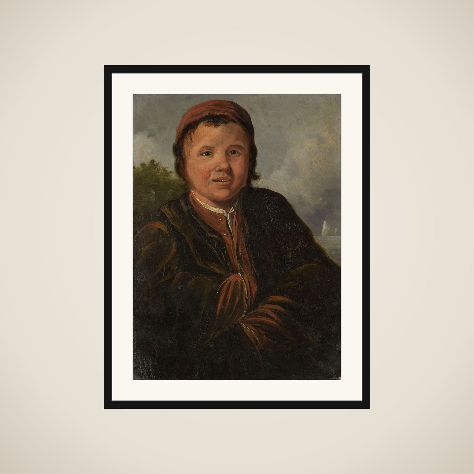 Fisherboy framed
